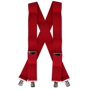 Welch Men's 2 Inch Wide X-Back Casual Clip-End Suspender - 1 of 3