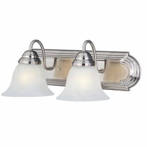 Maxim Lighting Essentials - 801x 2 - Light Vanity in  Satin Nickel - 1 of 1