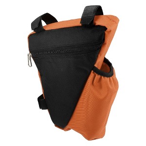 Unique Bargains Bicycle Triangle Frame Storage Bag with Bottle Holder 1 Pc - 1 of 4