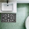 Stupell Industries Western Greeting Howdy Pink Printed Plush Bathroom Floor Mat, design by Lettered and Lined - 4 of 4