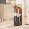VEVOR Detachable 4 Tubes Shoe Dryer, Portable Boot Dryer with Timer, Boot Warmers/Dryer with Heat Blower & ABS+PP for Snow Boots, Black & Orange - 2 of 4