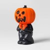 12.2" Scared Jack Lit Blow Mold Halloween Decorative Prop Orange - Hyde and EEK! Boutique™ - 3 of 3