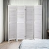 NicBex Room Divider Folding Hand-Woven Privacy Screen with Wood Legs Partition for Home & Office - 2 of 4
