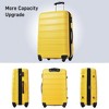 2 Piece Luggage Sets Hard Shell Suitcase With Expandable Spinner Wheels Lightweight Travel Luggage With TSA Lock Ergonomic Telescopic Handle - 3 of 4