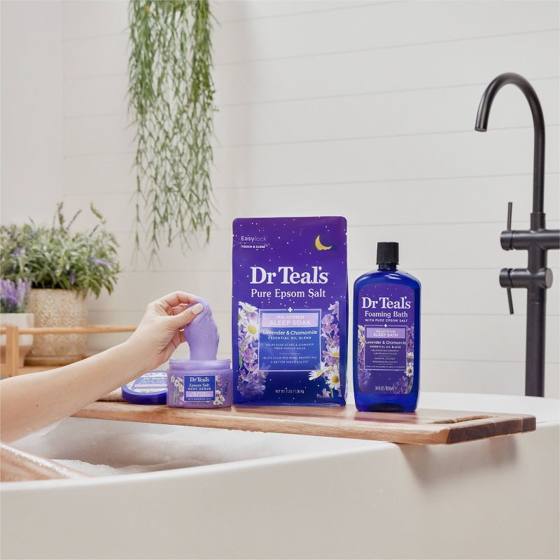 Dr Teal&#39;s Sleep Foaming Bath with Melatonin &#38; Essential Oils - 34 fl oz, 5 of 15