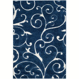 Florida Shag SG455 Power Loomed Area Rug  - Safavieh - 1 of 4