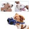Unique Bargains Breathable Dog Muzzle Blue 1 Pc - 2 of 4