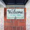 Stupell Industries Cabin Welcome Whimsical Script Printed Outdoor Door Mat, design by Amanda McGee, 18"x30" - 4 of 4