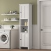 VYNXARIA Elegant Tall Bathroom Floor Storage Cabinet with Adjustable Shelves - 2 of 4