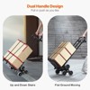 Angel Sar Stair Climbing Cart, Heavy Duty Folding Hand Truck Dolly with 6 Wheels, 460 lbs Capacity for Stairs and Flat Ground - 4 of 4
