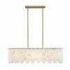 Z-Lite Viviana 5 - Light Island Pendant Light in  Rubbed Brass - 3 of 4
