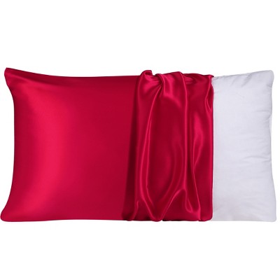 PiccoCasa 100% Pure Silk Hidden Zipper Closure Smooth Pillowcases