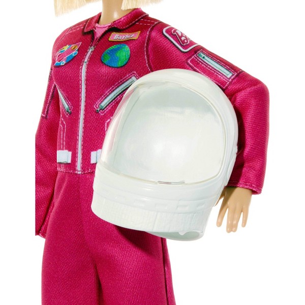 Muñeca Barbie Carreras Astronauta y Accesorios, Muñeca de Moda con Traje Espacial Removible y Casco 5