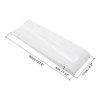 Unique Bargains Kraft Paper Oil-proof Lining Transparent Front Window Bread Bags 100 Pcs - 2 of 4