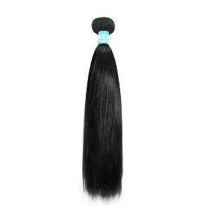Unique Bargains Wigs Front Glueless Hair Free Part Hand Tied Swiss Lace - 1 of 4