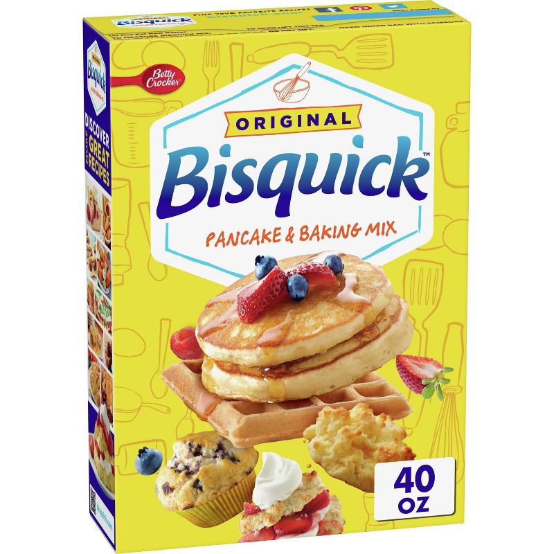 Bisquick Original Pancake and Baking Mix - 40oz, 1 of 13