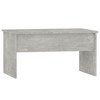 vidaXL Coffee Table White Engineered wood Medium-sized - 3 of 4