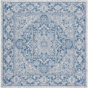 Courtyard CY8763 UV & Stain Resistant Non-Shedding Power Loomed Indoor/Outdoor Rugs - Safavieh - 1 of 4