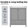 Mshliw 30" Bathroom Vanity with Sink Combo, Solid Wood Frame, Adjustable Shelf, Drawer & Cabinet Storage - 4 of 4