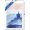 Trends International Temple Forest and Dawn Framed Wall Poster Prints - 3 of 4