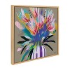 Kate & Laurel All Things Decor Sylvie Bright Flowers Framed Canvas Wall Art by Inkheart Designs - 2 of 4