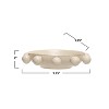 Storied Home 9.75 Inches Stoneware Bowl with Orbs and Reactive Glaze - 2 of 3