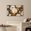 Art Remedy Maroon Elegance Floral Elegant realistic Floral Wall Art Framed - 2 of 4