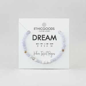 Morse Code Bracelet: DREAM | ETHIC GOODS - 1 of 3