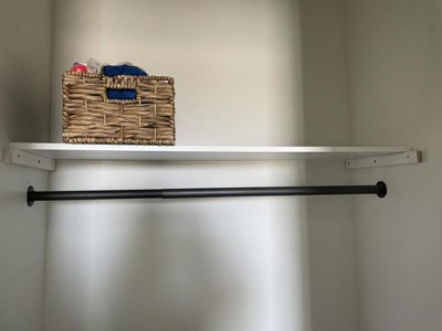 Two Shelf Hanging Closet With Hanging Rod - Brightroom™ : Target