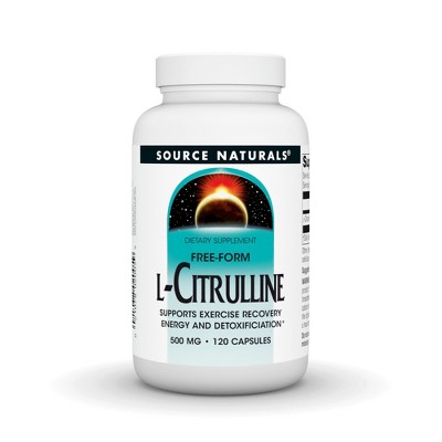 L Citrulline 500 mg by Source Naturals, Inc.  -  120 Capsule