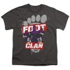 Teenage Mutant Ninja Turtles Foot Clan 84 Kids T Shirt For Youth, Charcoal - 2 of 4
