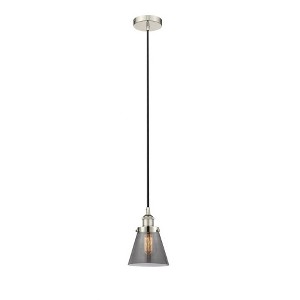 Cone - 1 Light Mini Pendant In Industrial Style-9.5 Inches Tall and 6.25 Inches Wide - 1 of 1