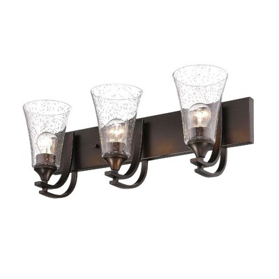 Millennium Lighting Natalie 3 - Light Vanity in  Rubbed Bronze