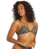 Sporti Sporti x Stef Corgel Isla Palm Shadow Strappy Bikini Top Blue Medium - 4 of 4