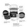 Elite Cuisine Automatic Easy Egg Cooker 14 Eggs Black - 2 of 4