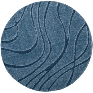 Florida Shag SG471 Power Loomed Indoor Rugs - Safavieh - 1 of 3