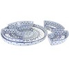 Blue Rose Polish Pottery N008 Manufaktura Tray with 4 Plates - 2 of 2