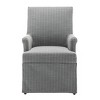 Classic Covered Dining Arm Chair - WOVENBYRD - 3 of 4