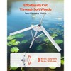 VEVOR Lake Weed Cutter, Pond Aquatic Plant Cutting Tool with 48 in Max. Cut Width, Sharp and Heavy-Duty Steel Blades, with 30 ft Throw Rope,Silver - 3 of 4
