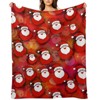 DSANE Novelty Christmas Santa Christmas Throw Blanket Soft Fleece Christmas Blanket Cozy Flannel Throw for Couch Bed - 2 of 4
