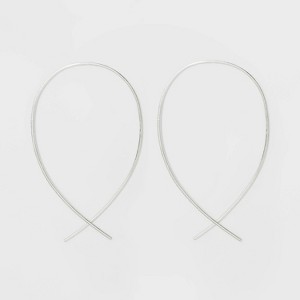 Wire Earrings - Universal Thread Silver, Women