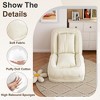 KTMBDW Human Dog Bed, Foldable Lazy Sofa Bed - 70"x37"x10" Fits You & Pets, Orthopedic - 3 of 4