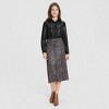 Women's Faux Suede Midi Skirt - A New Day™ - 4 of 4