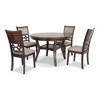 New Classic Furniture, Mitchell 5-Piece Solid Wood Counter Set - 3 of 4