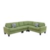 DOMETOUR Elegant Modern 4-Piece Couch Set Living Room Sofa for Home Decor - 2 of 4