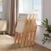 AZL1 Life Concept Set of 2 Wood Folding Chairs - 4 of 4