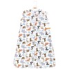 Hudson Baby Cotton Sleeveless Wearable Sleeping Bag, Sack, Blanket, Zoo Animals - 2 of 2