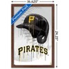Trends International MLB Pittsburgh Pirates - Drip Helmet 22 Framed Wall Poster Prints - 3 of 4