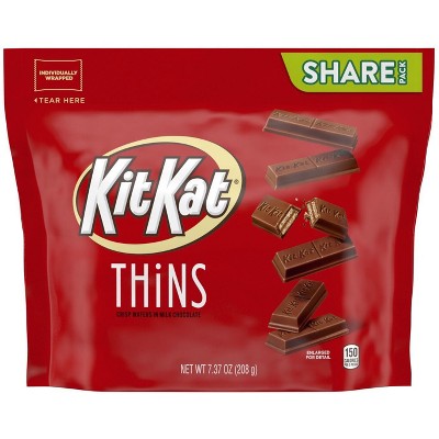 Kit Kat Thins Crisp Wafers in Milk Chocolate - 7.37oz