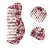Unique Bargains Portable Special Shape Hair Comb 1 Pc - 2 of 4